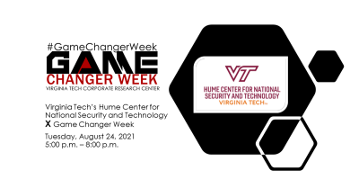 Hume Center to Participate in Virginia Tech Corporate Research Center Game Changer Week