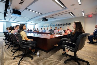 Students get first-hand experience with national security leadership
