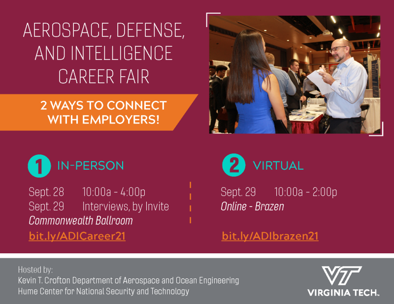 Aerospace, Defense, and Intelligence Career Fair
