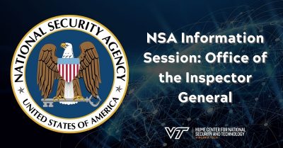 NSA Information Session: Office of the Inspector General