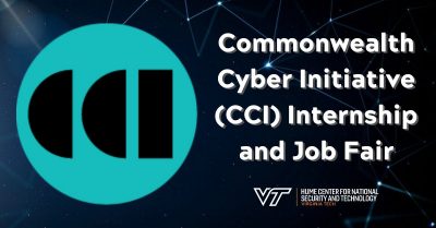 Commonwealth Cyber Initiative (CCI) Internship and Job Fair