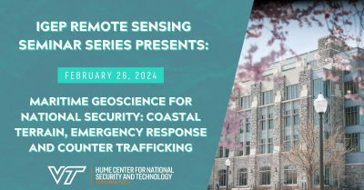 Maritime Geoscience for National Security: coastal terrain, emergency response and counter trafficking