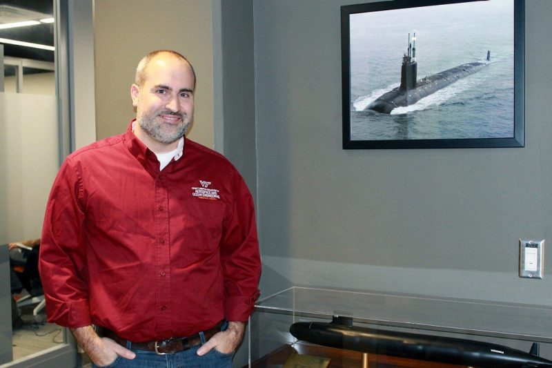 Jonathan Pitt, Hume Center Associate Director, appointed associate professor in the Kevin T. Crofton Department of Aerospace and Ocean Engineering