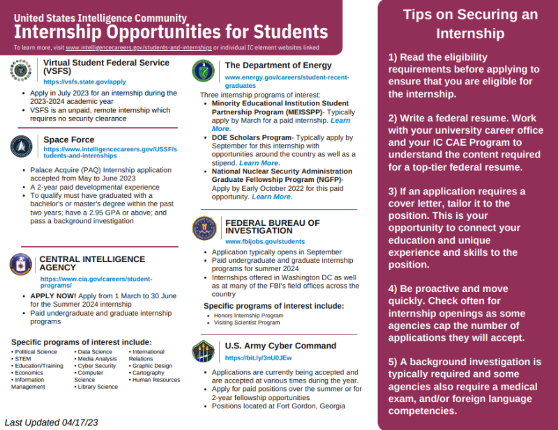 IC CAE Internships Page 2